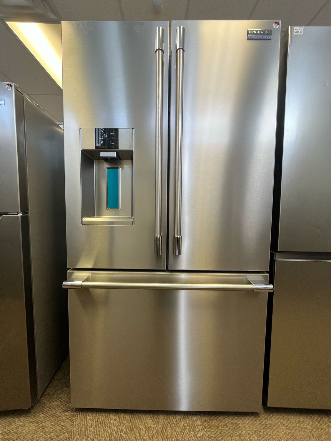 Open Box Frigidaire Professional 36” French Door Fridge PRFS2883AF Open Box Frigidaire Professional 36” French Door Fridge PRFS2883AF