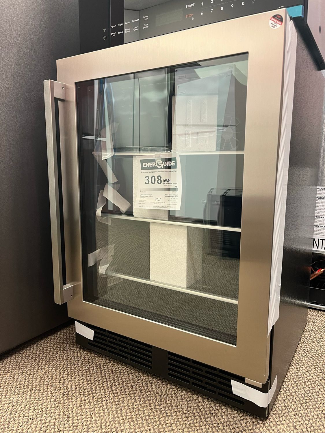 Open Box Hisense Beverage Center HBC164N6SS