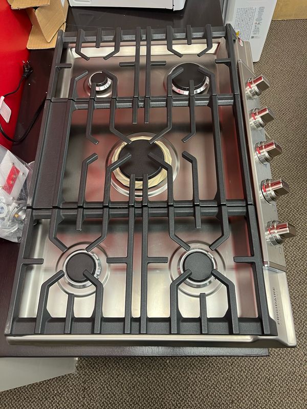 Open Box Frigidaire Professional 30” Gas Cooktop PCCG3080AS