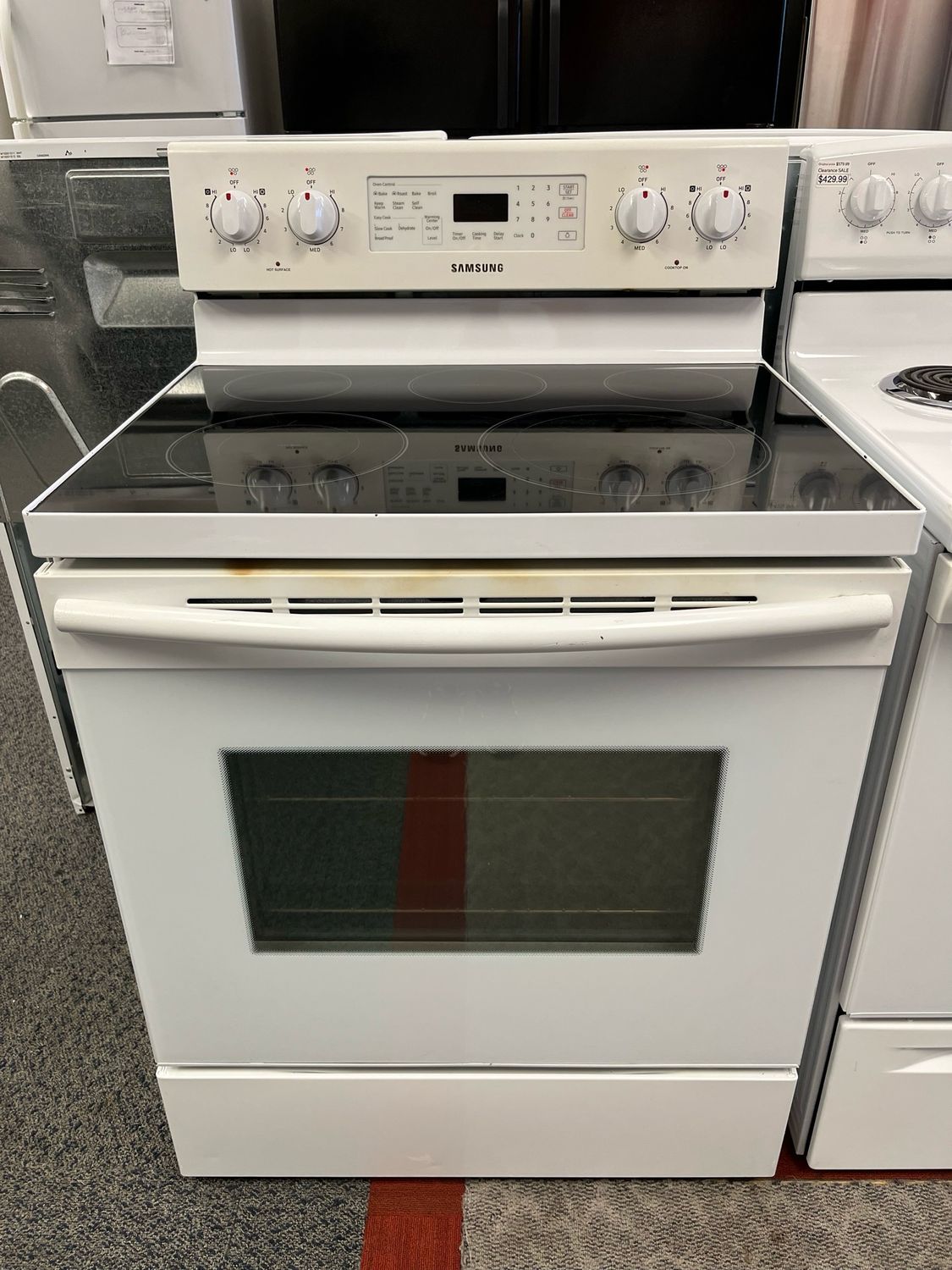 Refurbished Samsung Glass Top Stove NE59M4320SW/AC