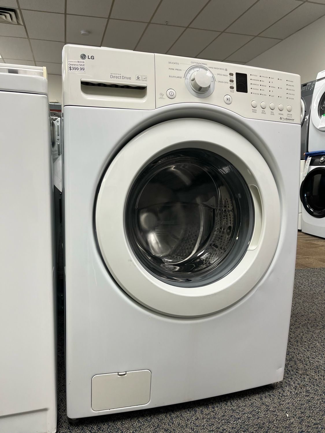 Refurbished LG Font Load Washer WM2140CW