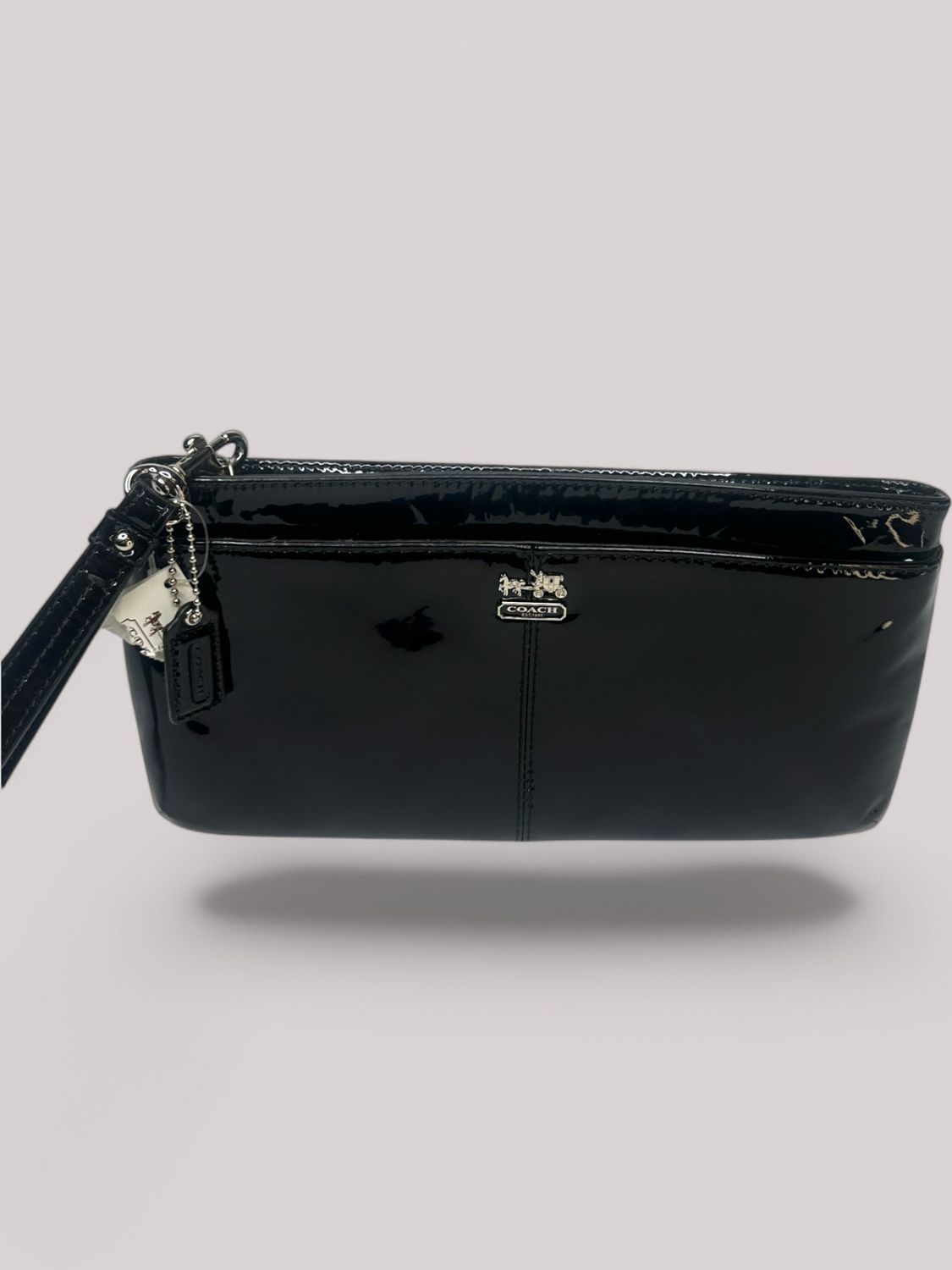 Coach Madison Patent Leather Wristlet