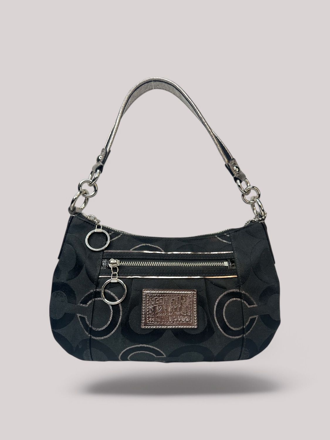 Coach Poppy Signature Sateen Groovy Bag