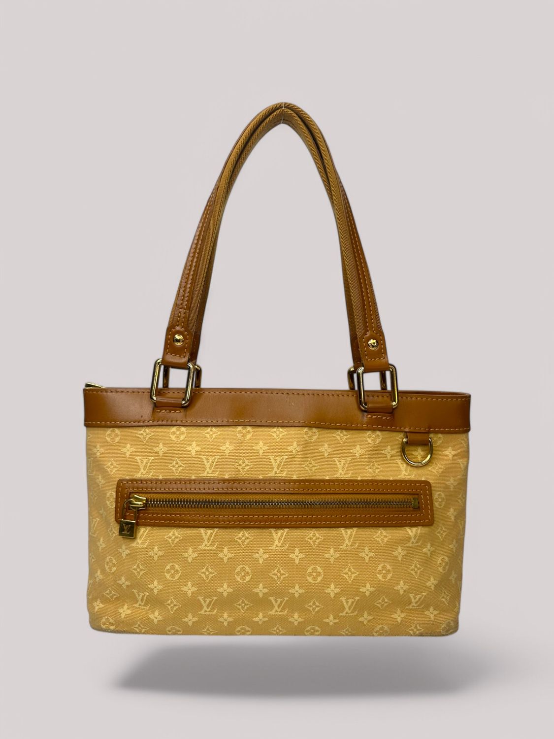 Louis Vuitton Monogram Mini Lin Lucille PM Handbag