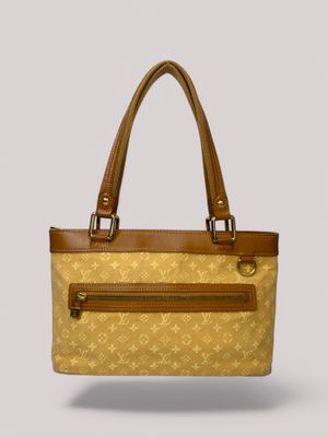 Louis Vuitton Monogram Mini Lin Lucille PM Handbag