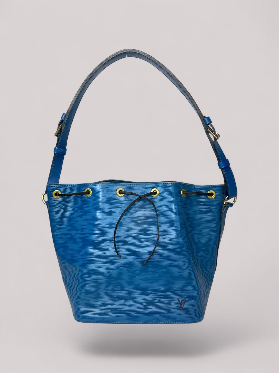 Louis Vuitton Epi Noe Petit Leather Bucket Bag