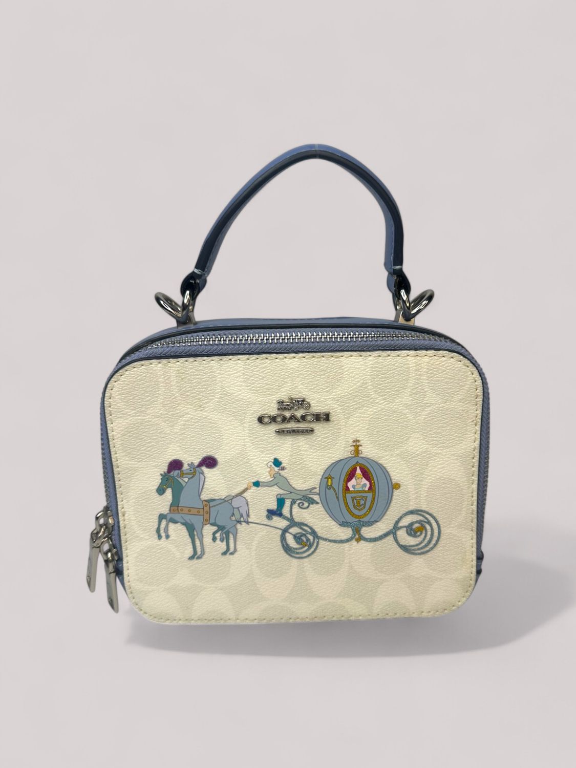 Coach Limited Edition Disney Cinderella Carriage Crossbody Bag