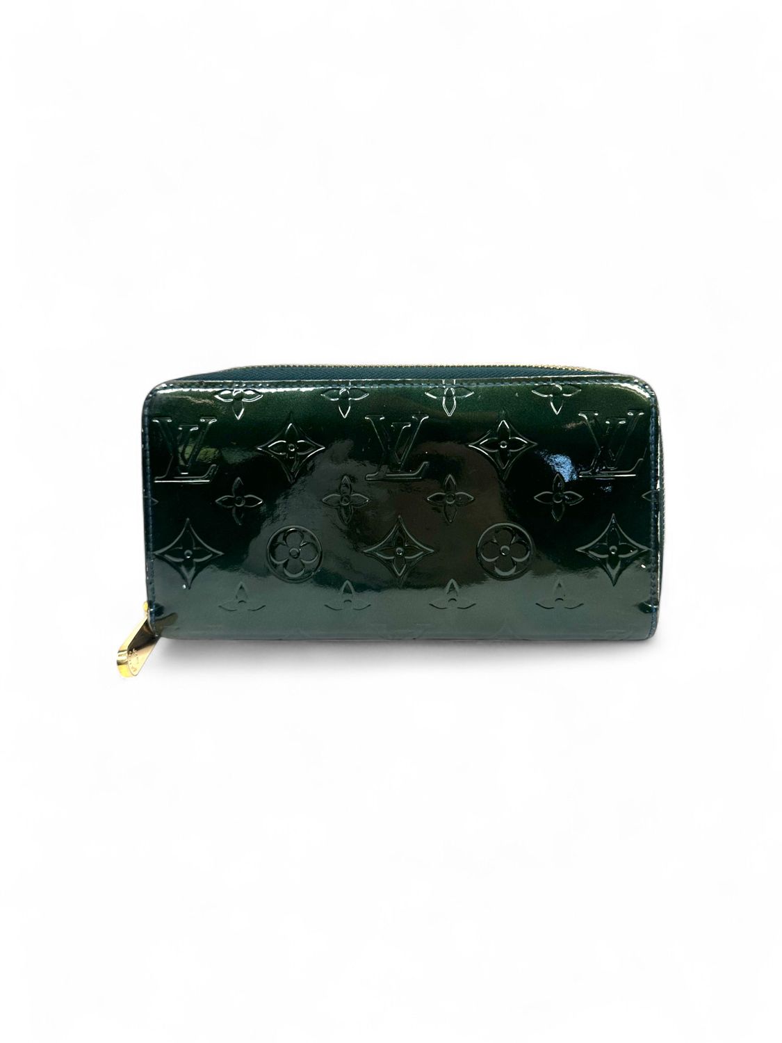 Louis Vuitton Monogram Griotte Vernis Leather Zippy Wallet