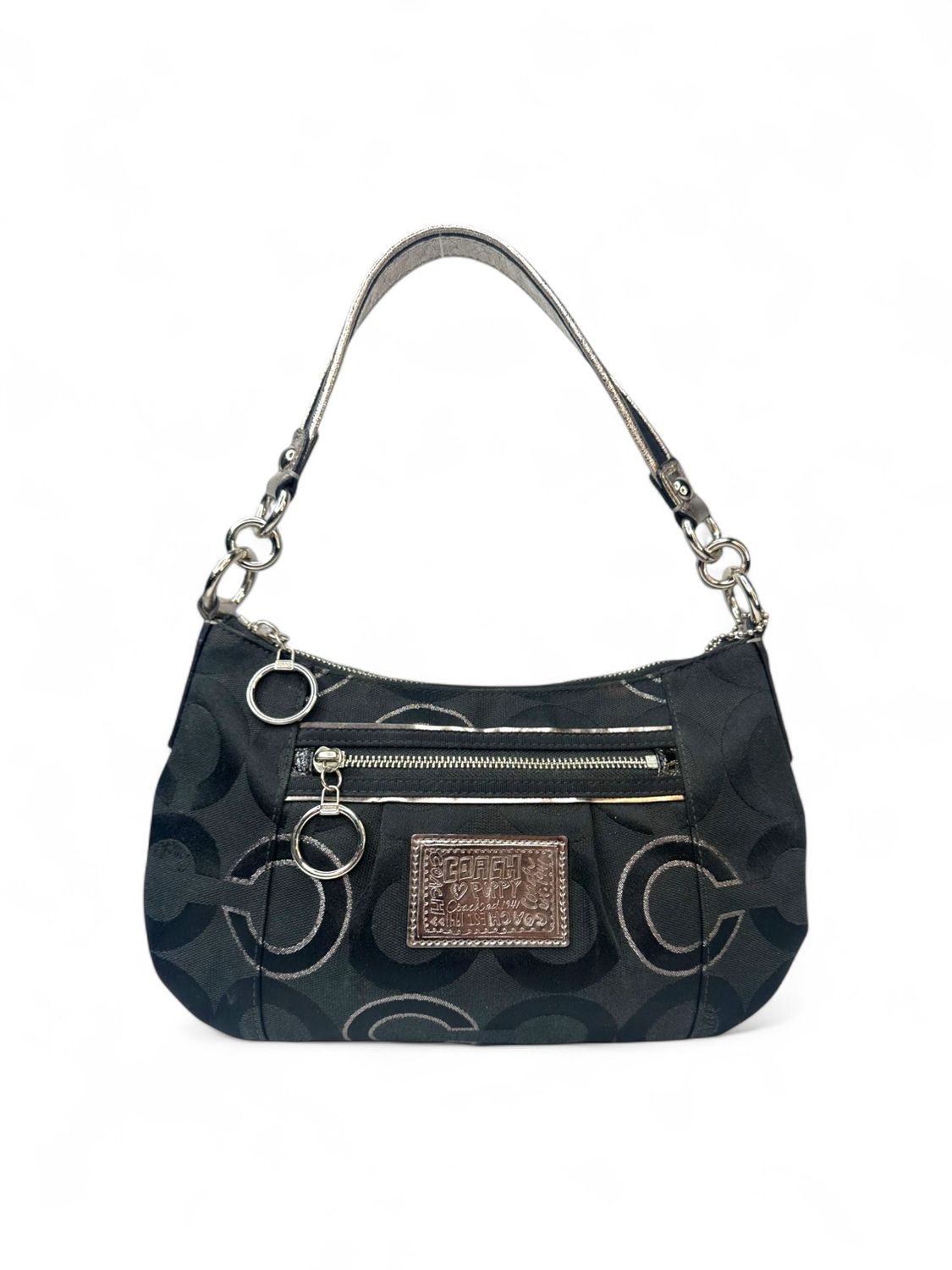 Coach Poppy Signature Sateen Groovy Bag