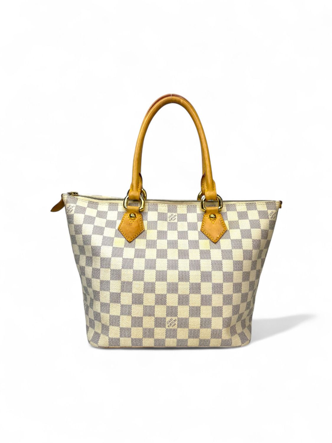 Louis Vuitton Azur Damier Saleya PM Handbag