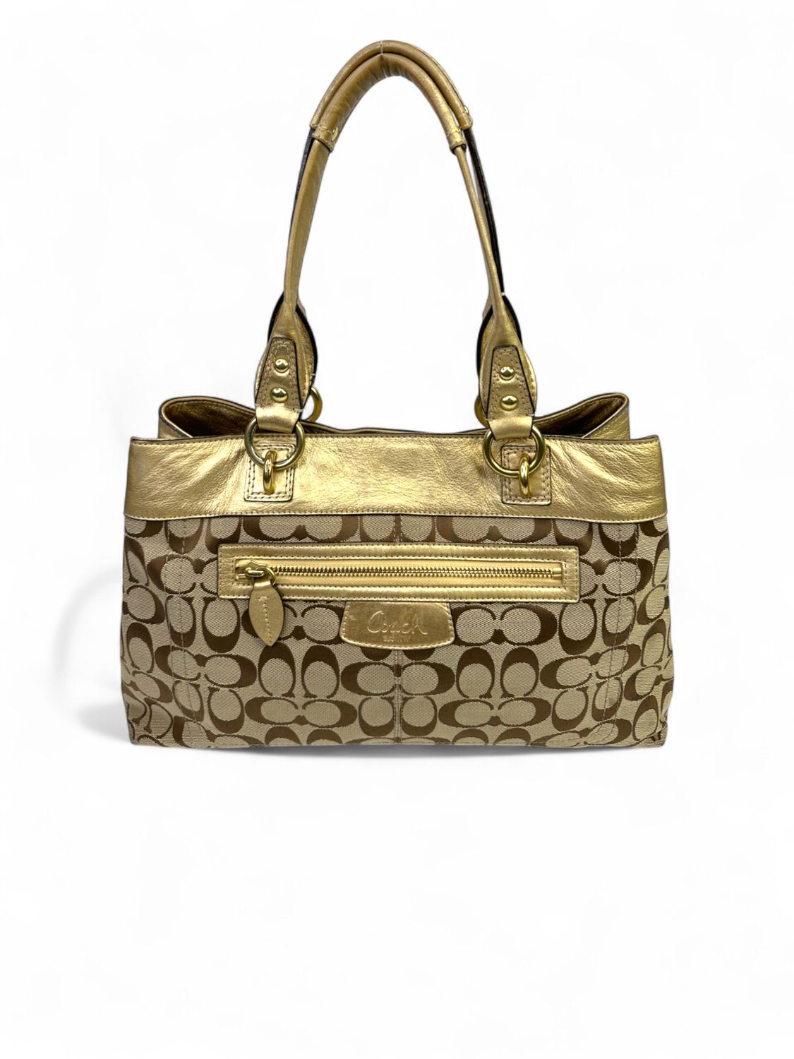 Coach Penelope Signature Leather HandBag