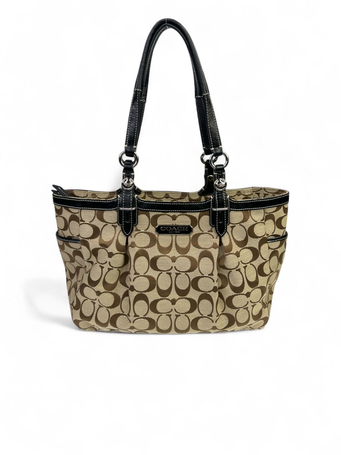 Coach Signature Gallery East-West Collection Tote Bag