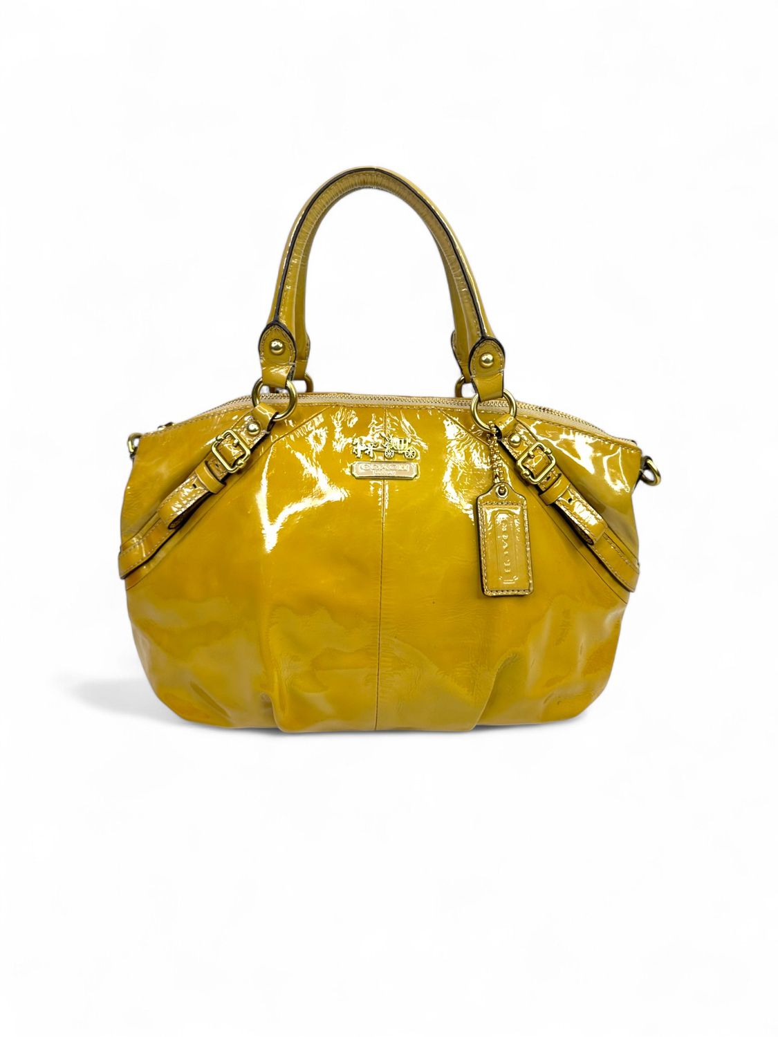 Coach Vintage Madison Patent Leather Sophia Satchel