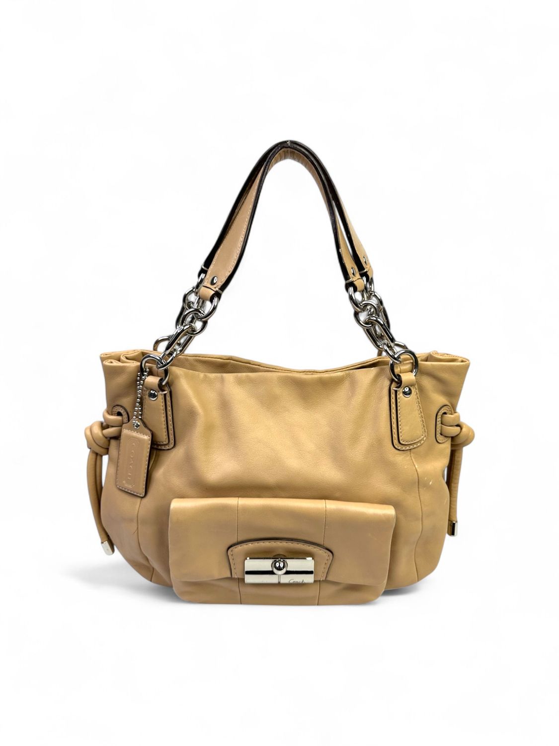 Coach Vintage Kristin Signature Op Art Hobo Bag