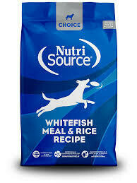 NutriSource Whitefish & Rice