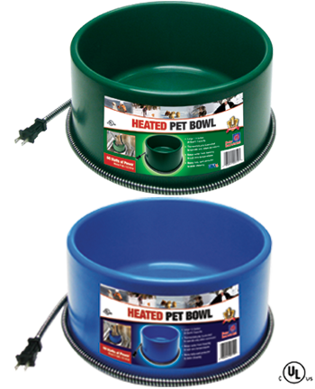 Heated Pet Bowl - 1.5 Gal