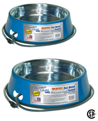 Stainless Heated Pet Bowl