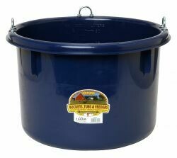 Miller Plastic Tub 8 Gallons with Rings - Assorted Colours
