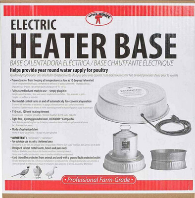 Electric Water Heater Base
