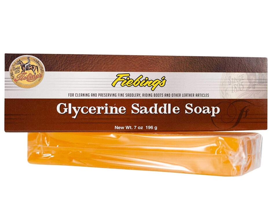 Glycerine Saddle Soap Bar Fiebings