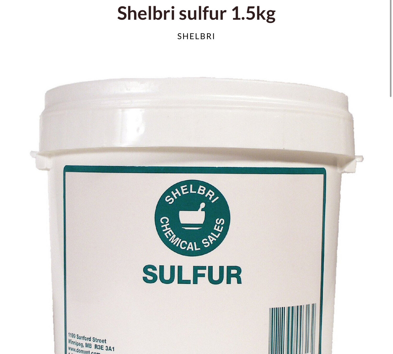 Sulfur