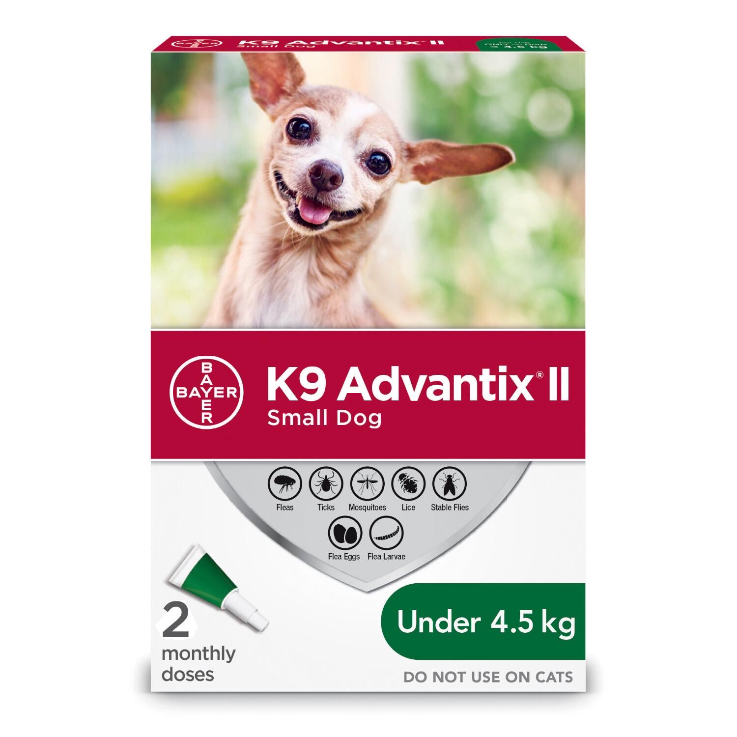 K9 Advantix - Small Dog (<4.5kg) - 2 Dose