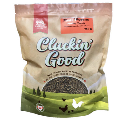 Cluckin’ Good Mealworms 2.3kg