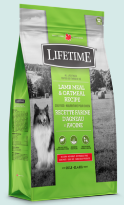 LifeTime Lamb &amp; Oatmeal Dog Food
