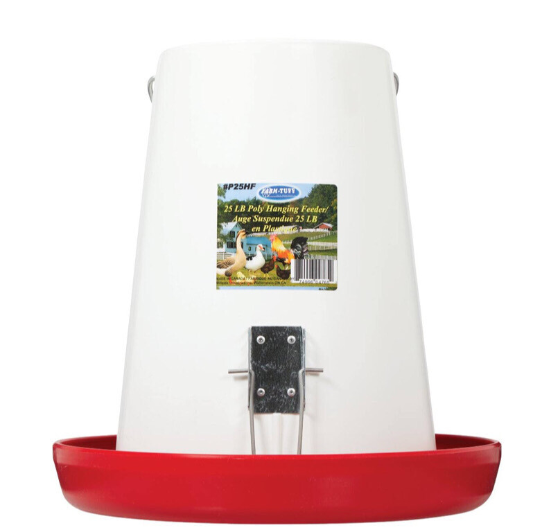 25Lb Poly Hanging Feeder