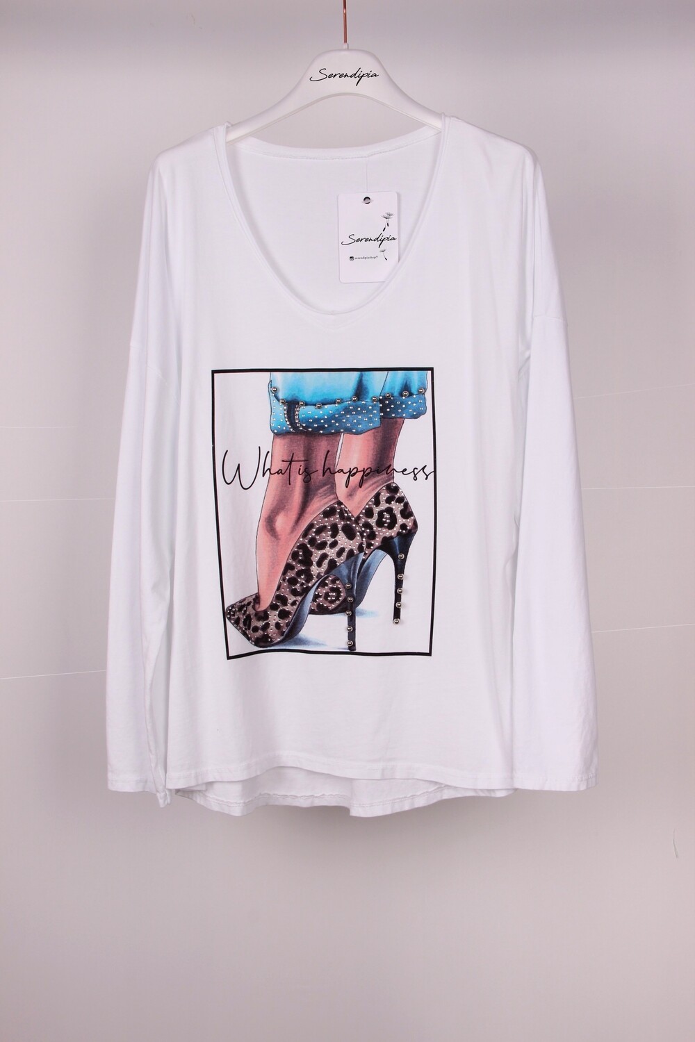 Camiseta &quot;What is Happiness&quot;