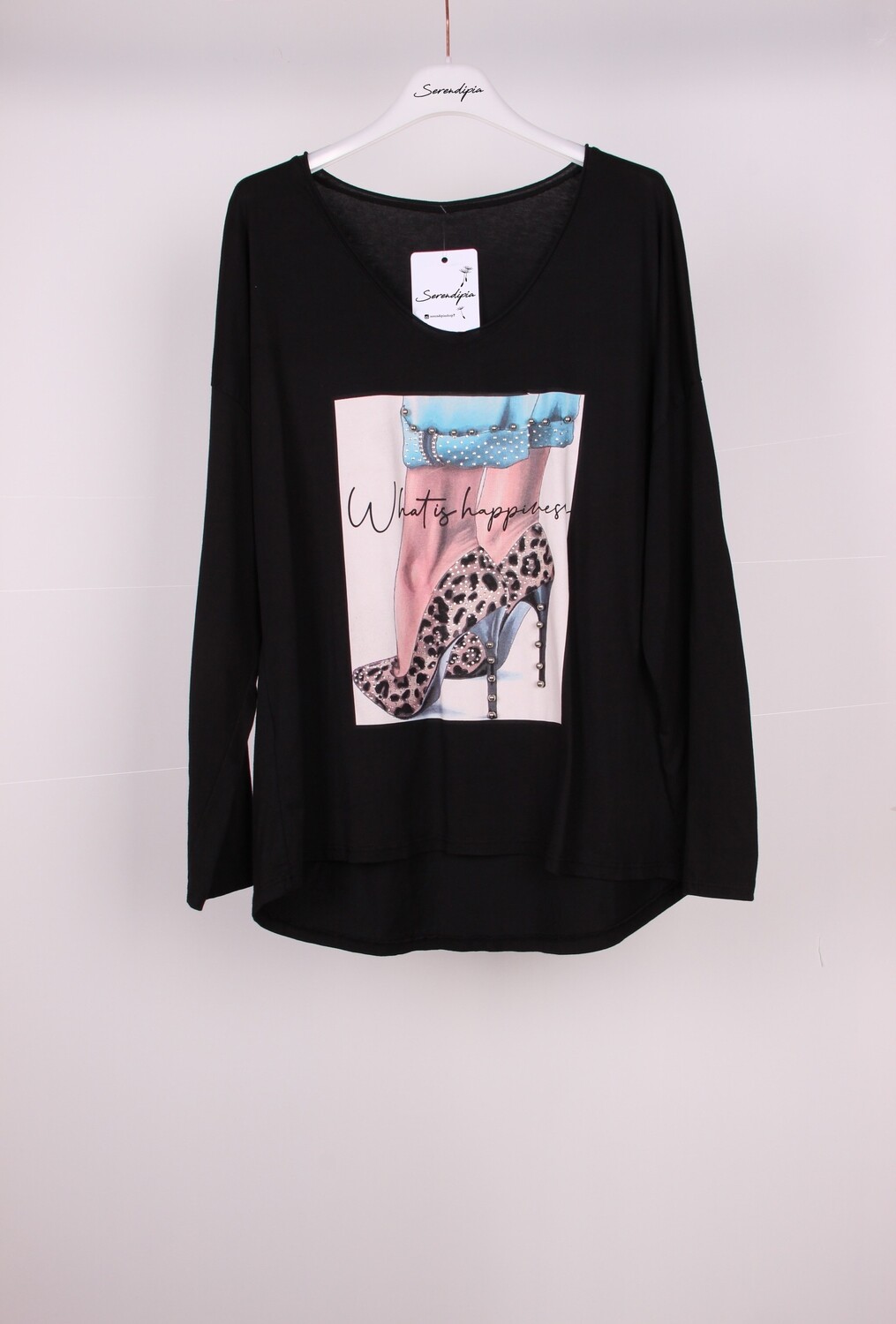 Camiseta &quot;What is Happiness&quot;