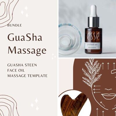 Guasha Massage Bundle Protect Oil Esse
