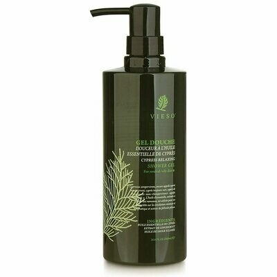 Gentle Shower Gel with Cypress Essential Oil