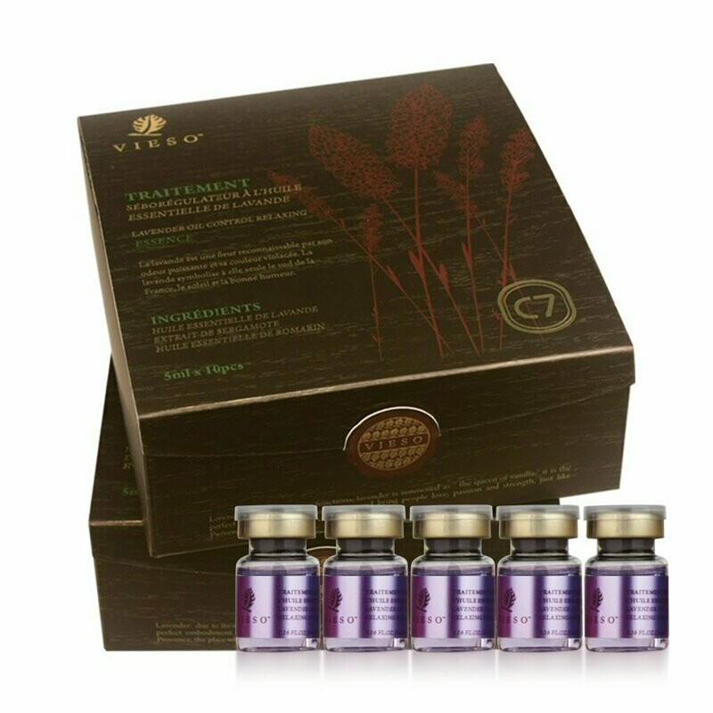 Treatment with Lavender Essential Oil