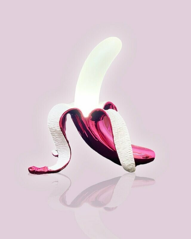Pink Banana Lamp