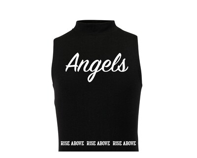 Angels High Neck Crop Vest (Youth)