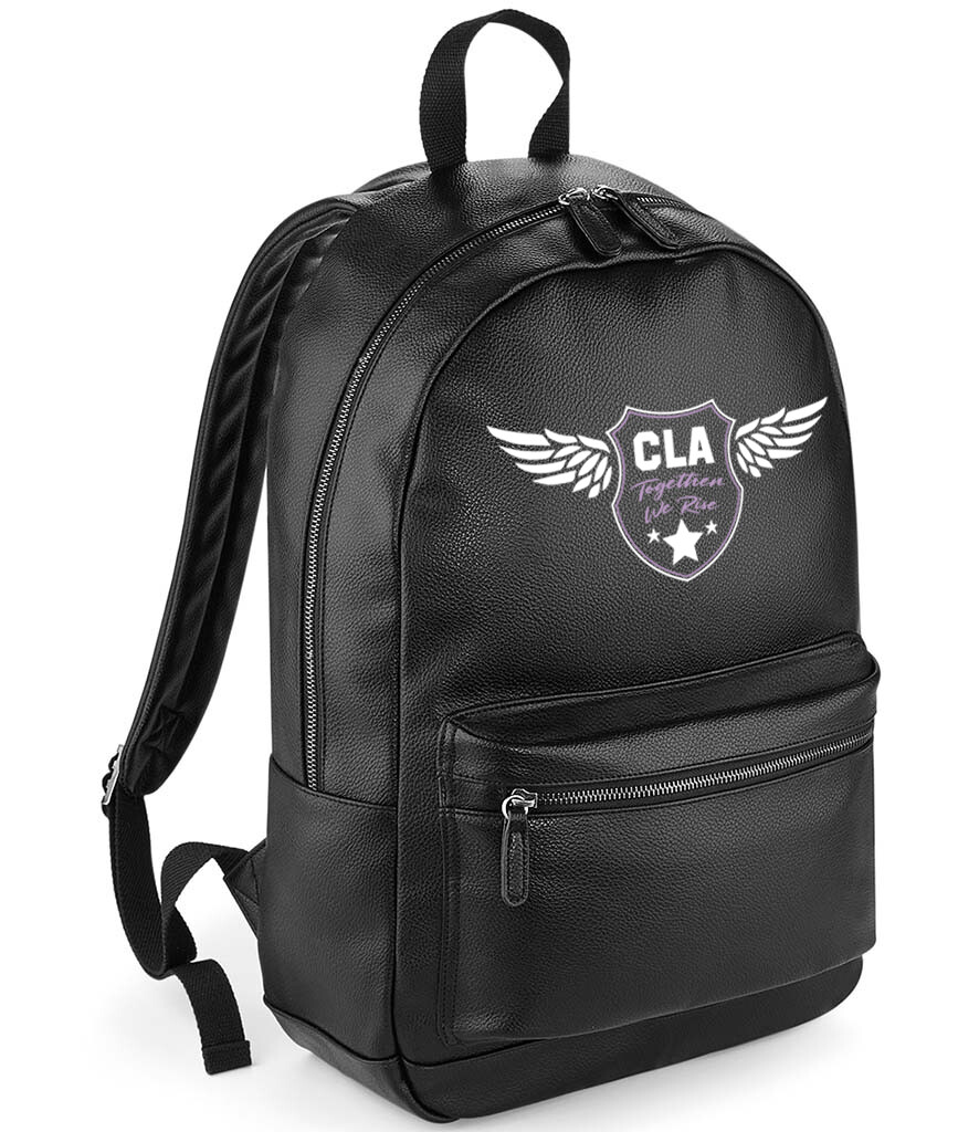 CLA Leather-Look PU Backpack