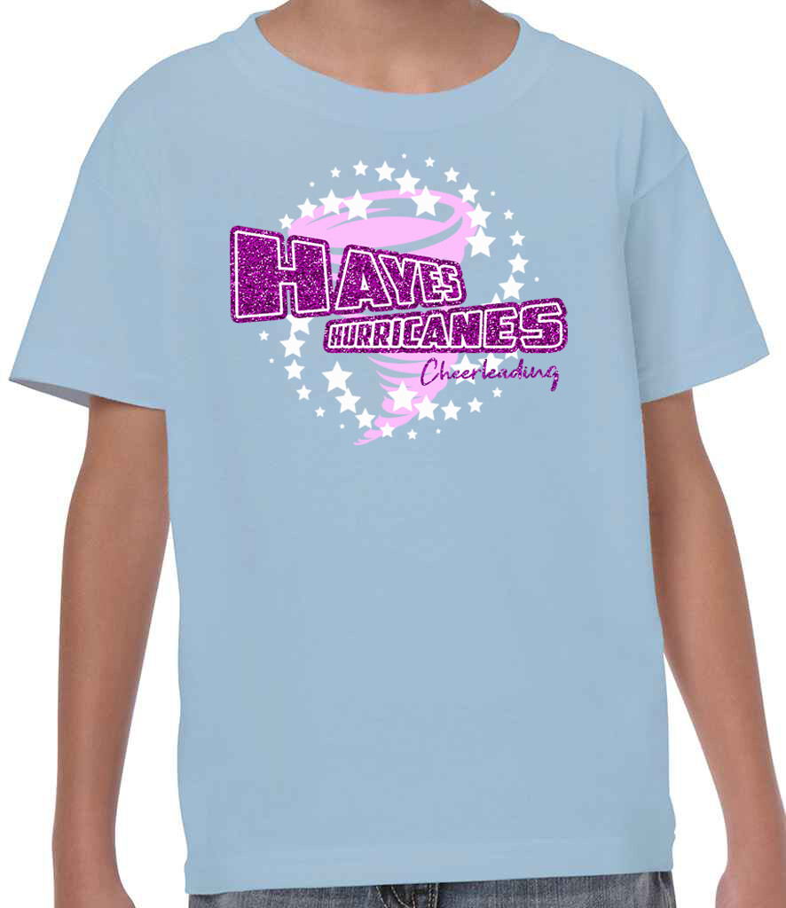 Hayes Hurricanes Cheerleading Tee (Youth)