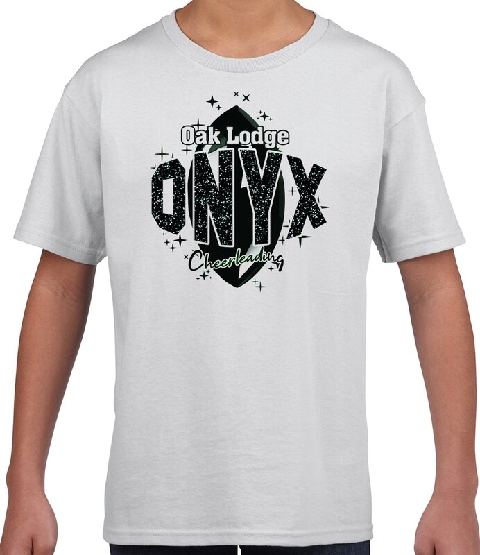 Oak Lodge Onyx Cheerleading Tee (Youth)