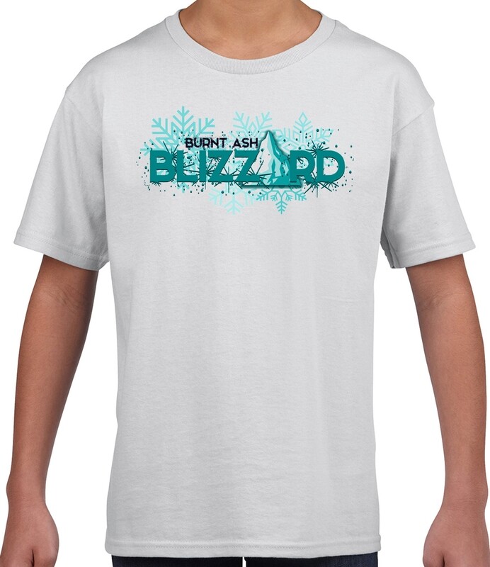 Burnt Ash Blizzard Cheerleading Tee (Youth)