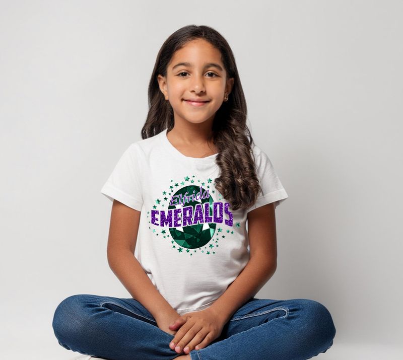 Elfrida Emeralds Cheerleading Tee (Youth)
