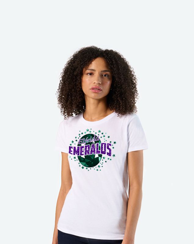 Elfrida Emeralds Cheerleading Tee (Adult)