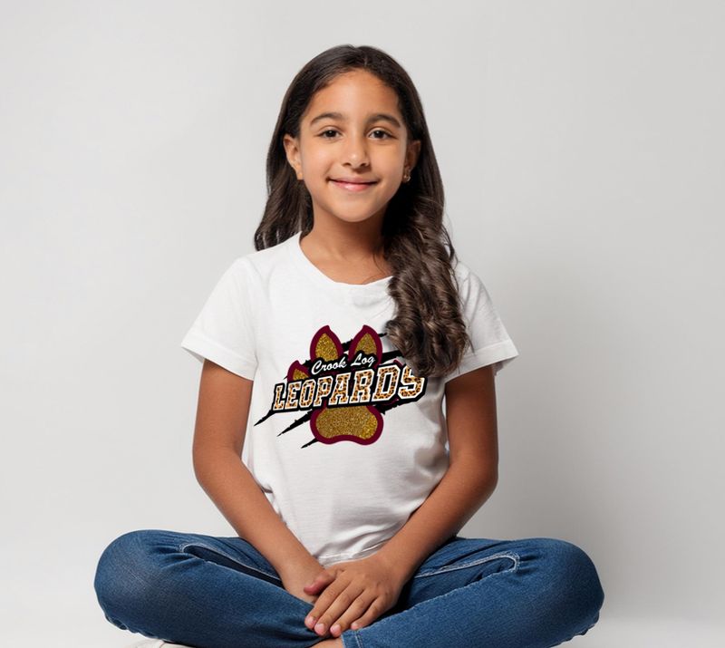 Crook Log Leopards Tee (Youth)