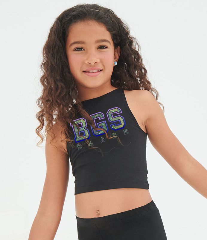 BGS Blaze Crop Top (Youth)