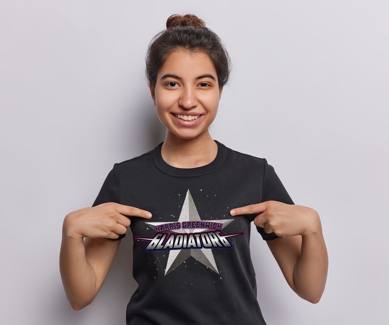 Harris Greenwich Gladiators Tee (Adult)