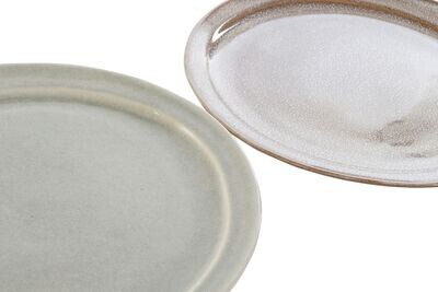 PLATO L GRES ESMALTADO