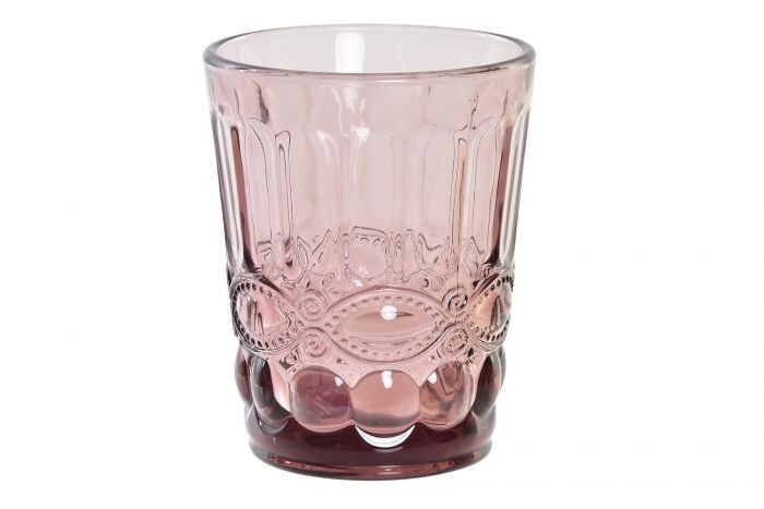 VASO ROSA RELIEVE