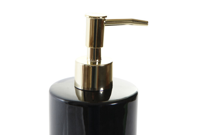 DOSIFICADOR GRES METAL NEGRO