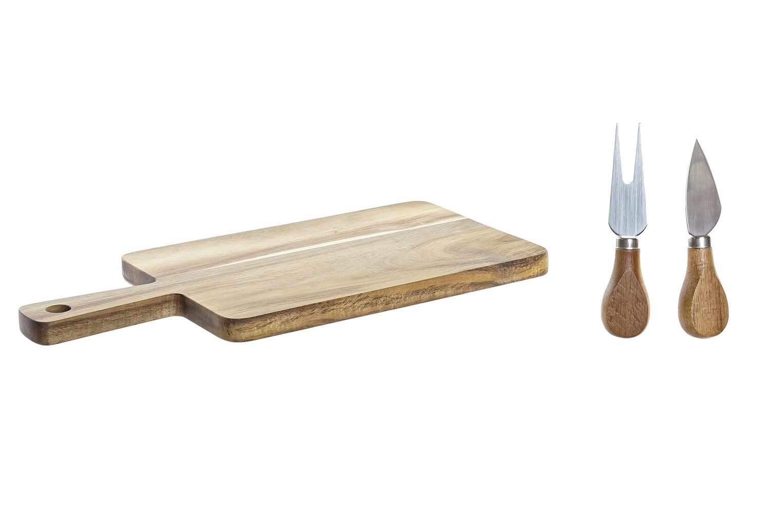 TABLA CON UTENCILIOS ACACIA