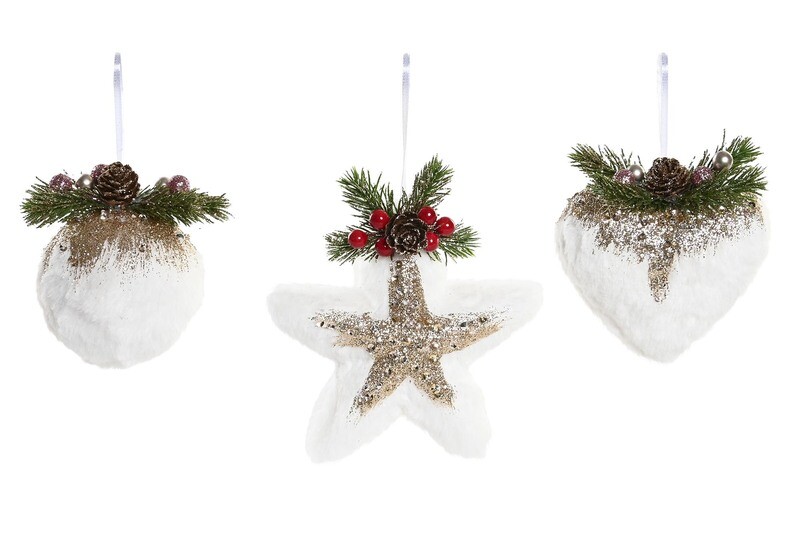 DECORACIÓN COLGANTE PVC NAVIDAD